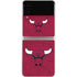 NBA Chicago Bulls Red Distressed Galaxy Z Flip4 5G Skin